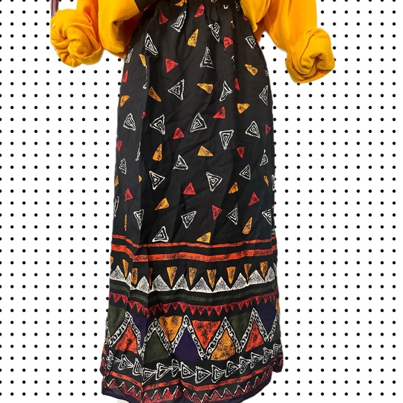 vintage MICHELE LESLIE midi skirt size medium - large - Picture 2 of 3